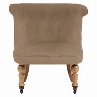 кресло amelie french country chair светло-коричневое в Королёве