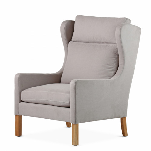 кресло wingback серый в Королёве