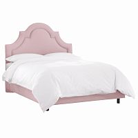 кровать двуспальная 180х200 розовая kennedy lilac linen в Королёве