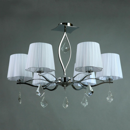 подвесная люстра brizzi bx03203/6 chrome в Королёве
