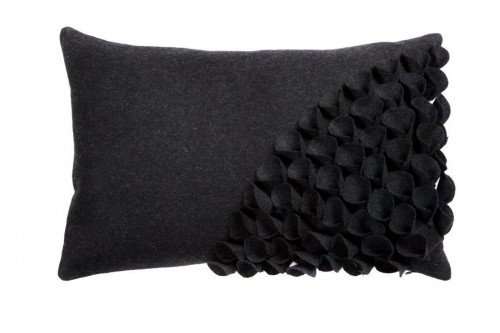 подушка с объемным узором alicia dark gray в Королёве