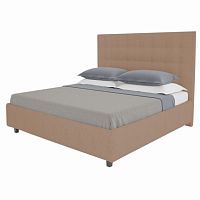 кровать подростковая 140х200 серо-коричневая royal black в Королёве