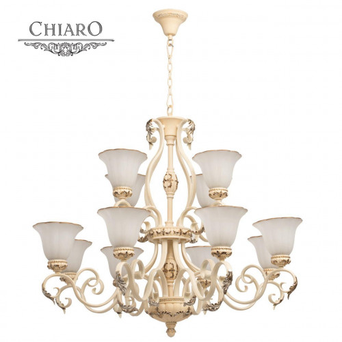 подвесная люстра chiaro версаче 254019312 белая в Королёве