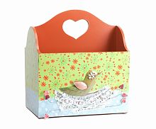 декоративная подставка для журналов и газет deliver love в Королёве
