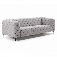 диван maisha трехместный светло-серый от la forma (ex julia grup) в Королёве