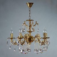 подвесная люстра ambiente granada 2118/5 ab tear drop в Королёве