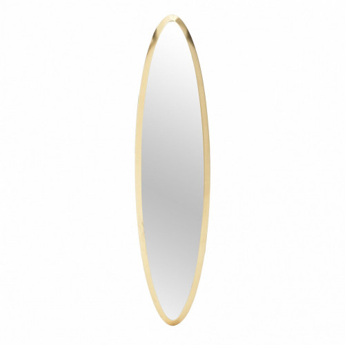 зеркало золотое овальное в узкой раме gold oval в Королёве