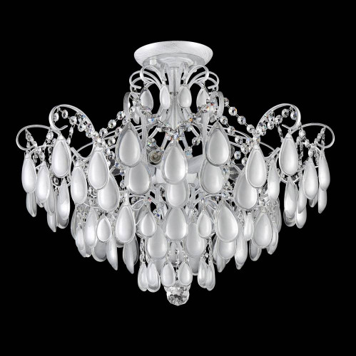 потолочная люстра crystal lux sevilia pl6 silver в Королёве