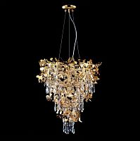 подвесная люстра crystal lux romeo sp10 gold d600 в Королёве