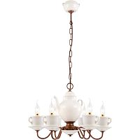 подвесная люстра arte lamp servizio a6483lm-6wh в Королёве