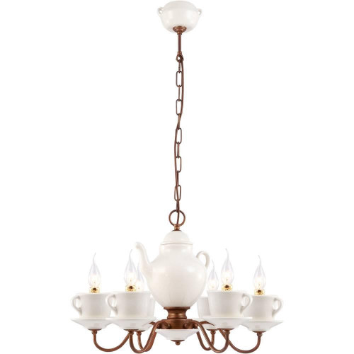 подвесная люстра arte lamp servizio a6483lm-6wh в Королёве