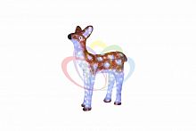 светодиодная фигура олененок коричневый 81см в Королёве