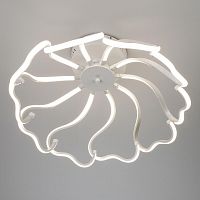 потолочный светодиодный светильник eurosvet begonia 90095/10 белый в Королёве