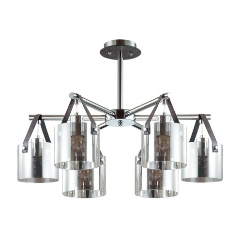 потолочная люстра lumion valarie 3716/6c дымчатая в Королёве