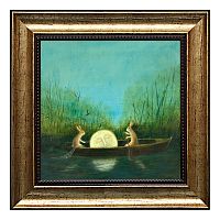 картина в раме "спящая луна" в Королёве