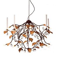 люстра jahreszeiten от delight collection прозрачная/бронзовая в Королёве