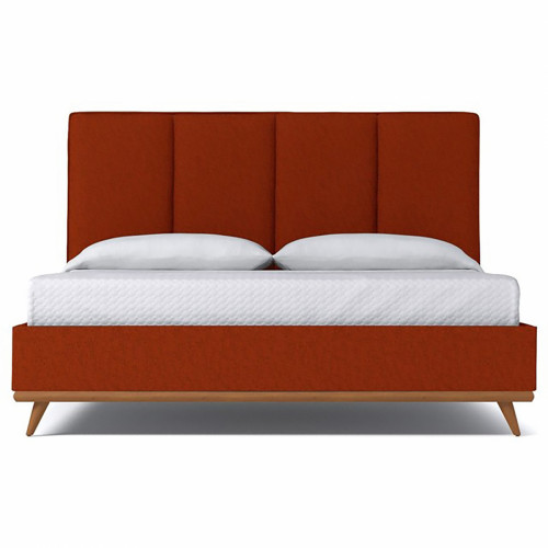 кровать двуспальная 160х200 красная carter pumpkin в Королёве