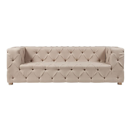 диван soho tufted прямой бежевый в Королёве