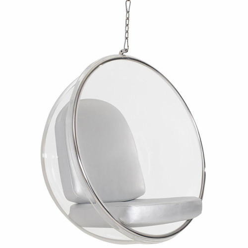 кресло eero aarnio style bubble chair серое в Королёве