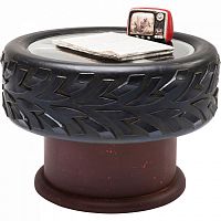 столик кофейный hoop черный в Королёве