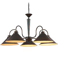 подвесная люстра arte lamp cone a9330lm-5br в Королёве