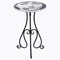 стол кофейный комплимент fornasetti черно-белый в Королёве
