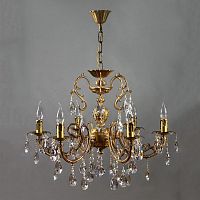 подвесная люстра ambiente alicante 8888/6 ab tear drop в Королёве