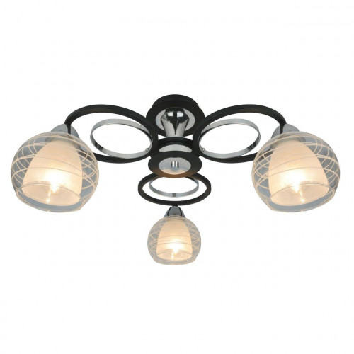 потолочная люстра arte lamp ginevra a1604pl-3bk в Королёве