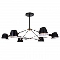 подвесная люстра freya abigail fr5038-cl-06-b черная в Королёве