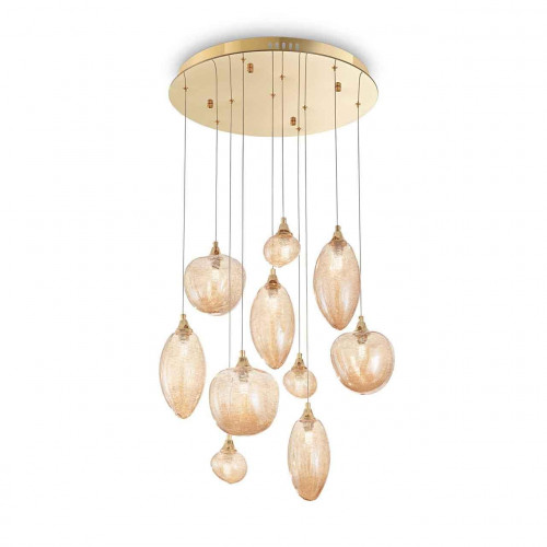 подвесная люстра ideal lux baco sp10 ottone в Королёве
