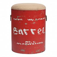 столик-табурет barrel red красный в Королёве