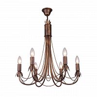 подвесная люстра toplight lucinda tl7350d-06br в Королёве