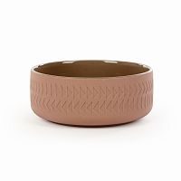 тарелка tactile диаметр 15 коричневый в Королёве