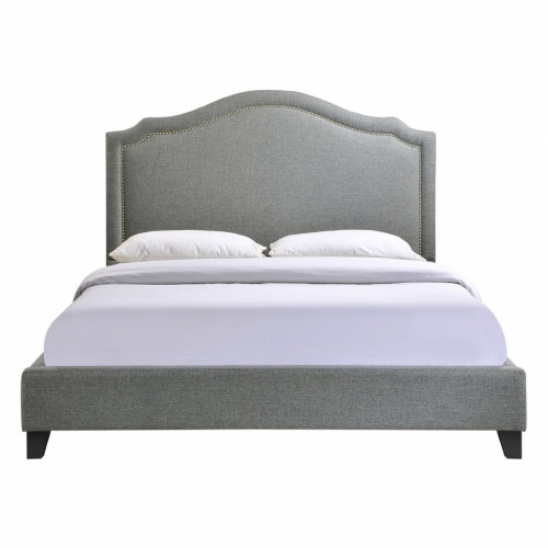 кровать двуспальная 160х200 серая cassis upholstered в Королёве