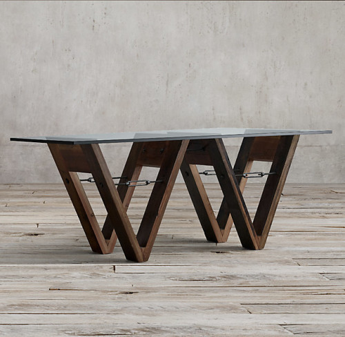 стол wood and glass 213 коричневый в Королёве