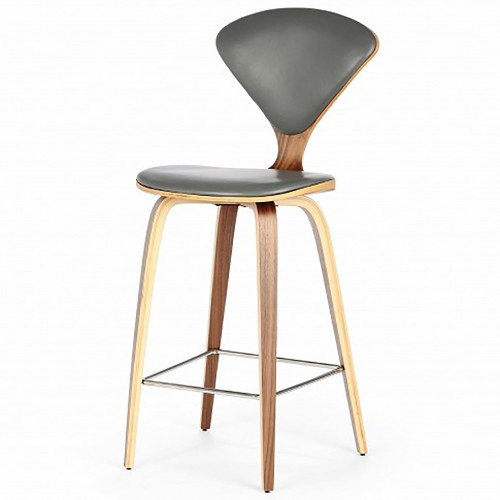 барный стул cherner с обивкой деревянные ножки в Королёве