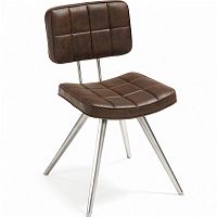 стул lola seat pu brown ножки из нержаеющей стали c589u09 от la forma (ex julia grup) в Королёве