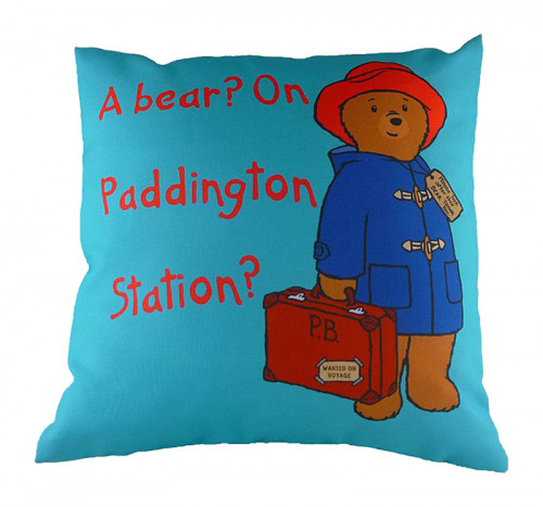 подушка с принтом paddington bear blue в Королёве