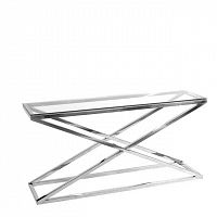 консоль criss cross от eichholtz хром в Королёве