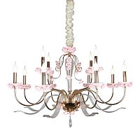 подвесная люстра omnilux muntiggioni oml-70413-12 розовая в Королёве