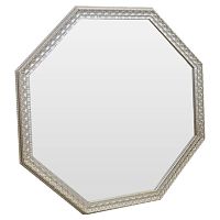 зеркало серебряное восьмиугольное большое silver light в Королёве