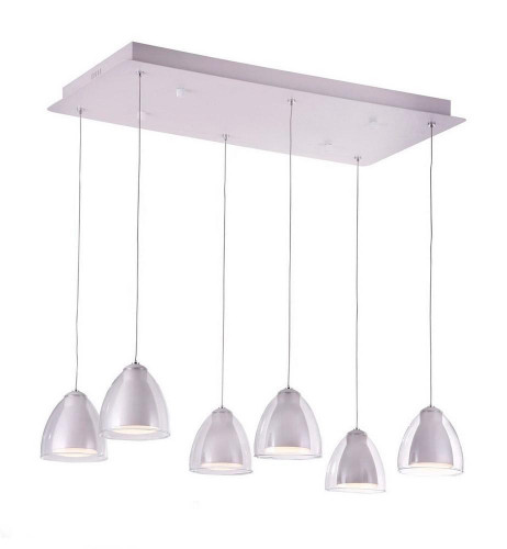 подвесная люстра idlamp mirella 394/6-ledwhite в Королёве