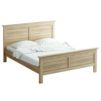 кровать деревянная двуспальная 160х200 бежевая reina в Королёве