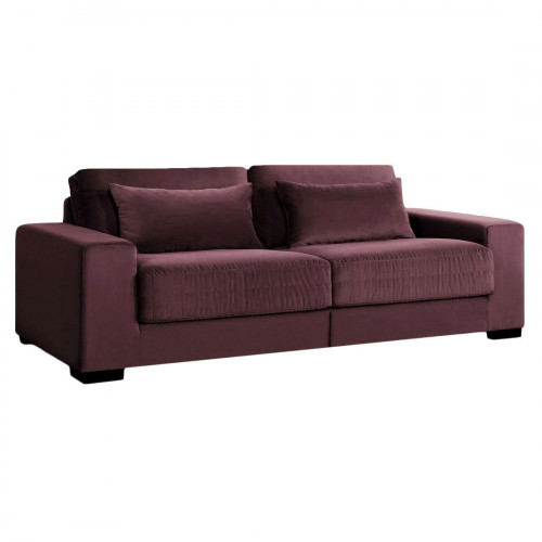 диван lotos violet раскладной прямой бордовый в Королёве