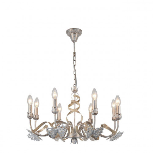 подвесная люстра arte lamp libellula a8626lm-8wg в Королёве