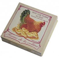 салфетки курочка штук (бумага, хсм) comptoir de famille в Королёве