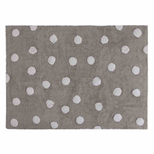 ковер polka dots серый-белый в Королёве