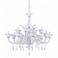 подвесная люстра ideal lux renoir sp12 bianco в Королёве