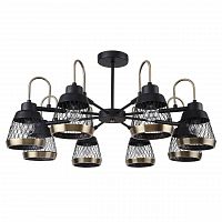 потолочная люстра f-promo entresol 2346-8p черная в Королёве
