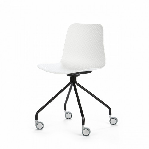 стул glide на колесиках белый в Королёве